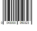 Barcode Image for UPC code 0043000050323