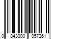 Barcode Image for UPC code 0043000057261