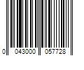 Barcode Image for UPC code 0043000057728