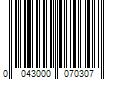 Barcode Image for UPC code 0043000070307