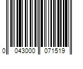 Barcode Image for UPC code 0043000071519