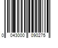 Barcode Image for UPC code 0043000090275