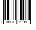 Barcode Image for UPC code 0043000201435