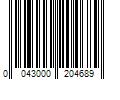 Barcode Image for UPC code 00430002046803