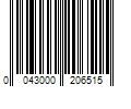 Barcode Image for UPC code 0043000206515