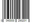 Barcode Image for UPC code 0043000293201