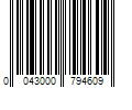 Barcode Image for UPC code 0043000794609