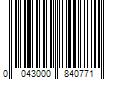 Barcode Image for UPC code 0043000840771