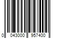 Barcode Image for UPC code 0043000957400