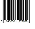 Barcode Image for UPC code 0043000978689