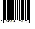 Barcode Image for UPC code 0043014031172