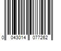 Barcode Image for UPC code 0043014077262