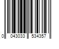 Barcode Image for UPC code 0043033534357