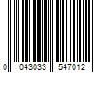 Barcode Image for UPC code 0043033547012