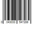 Barcode Image for UPC code 0043033547289