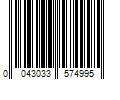 Barcode Image for UPC code 0043033574995