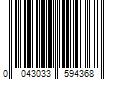 Barcode Image for UPC code 0043033594368