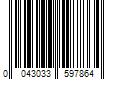 Barcode Image for UPC code 0043033597864