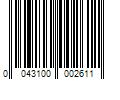 Barcode Image for UPC code 0043100002611