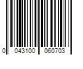 Barcode Image for UPC code 0043100060703