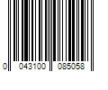 Barcode Image for UPC code 0043100085058