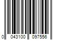 Barcode Image for UPC code 0043100097556