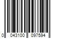 Barcode Image for UPC code 0043100097594