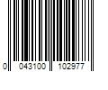 Barcode Image for UPC code 0043100102977