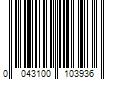 Barcode Image for UPC code 0043100103936