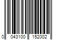 Barcode Image for UPC code 0043100152002