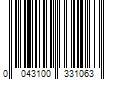 Barcode Image for UPC code 0043100331063