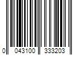 Barcode Image for UPC code 0043100333203