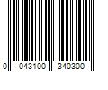 Barcode Image for UPC code 0043100340300