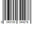 Barcode Image for UPC code 0043100344278