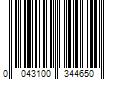 Barcode Image for UPC code 0043100344650