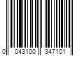 Barcode Image for UPC code 0043100347101