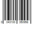 Barcode Image for UPC code 0043100350958