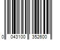 Barcode Image for UPC code 0043100352600