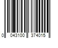 Barcode Image for UPC code 0043100374015