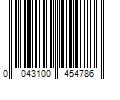 Barcode Image for UPC code 0043100454786