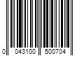 Barcode Image for UPC code 0043100500704