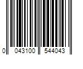 Barcode Image for UPC code 0043100544043