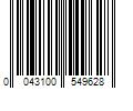 Barcode Image for UPC code 0043100549628