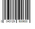 Barcode Image for UPC code 0043129500600