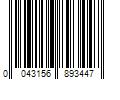 Barcode Image for UPC code 0043156893447