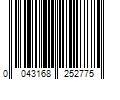 Barcode Image for UPC code 0043168252775