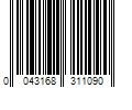 Barcode Image for UPC code 0043168311090