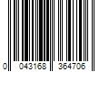 Barcode Image for UPC code 0043168364706