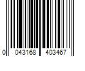 Barcode Image for UPC code 0043168403467