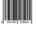 Barcode Image for UPC code 0043168405904